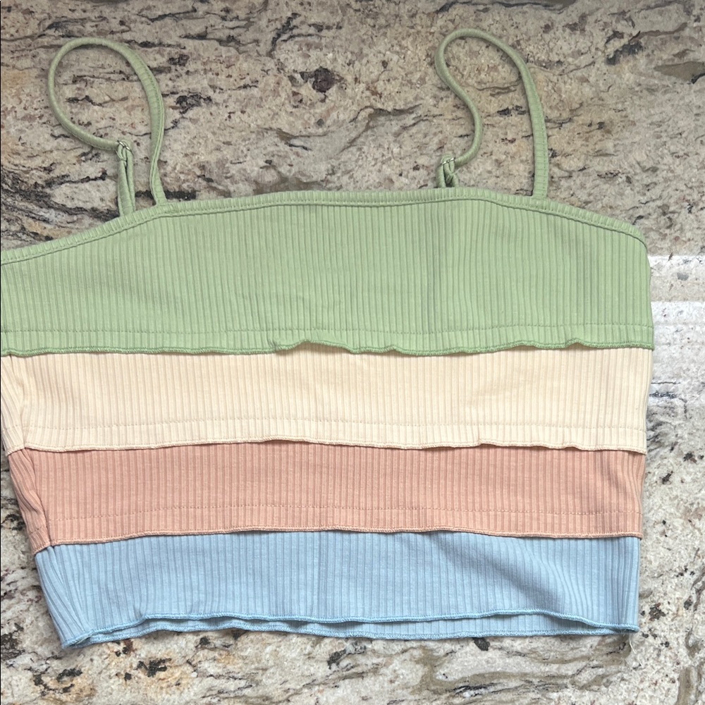 Le Lis Pastel Striped Camisole